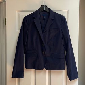 Navy JCrew Suit Jacket